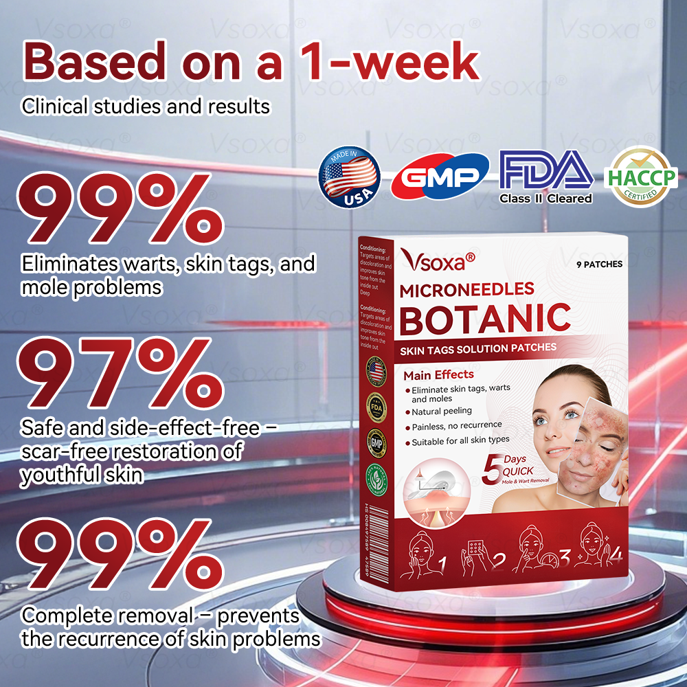 ๐๐ ๐๐ฅ๐ยฎ๐งMicroneedles Botanical Skin Tags Solution Patches - Made in the USA๐ฉโโ๏ธ