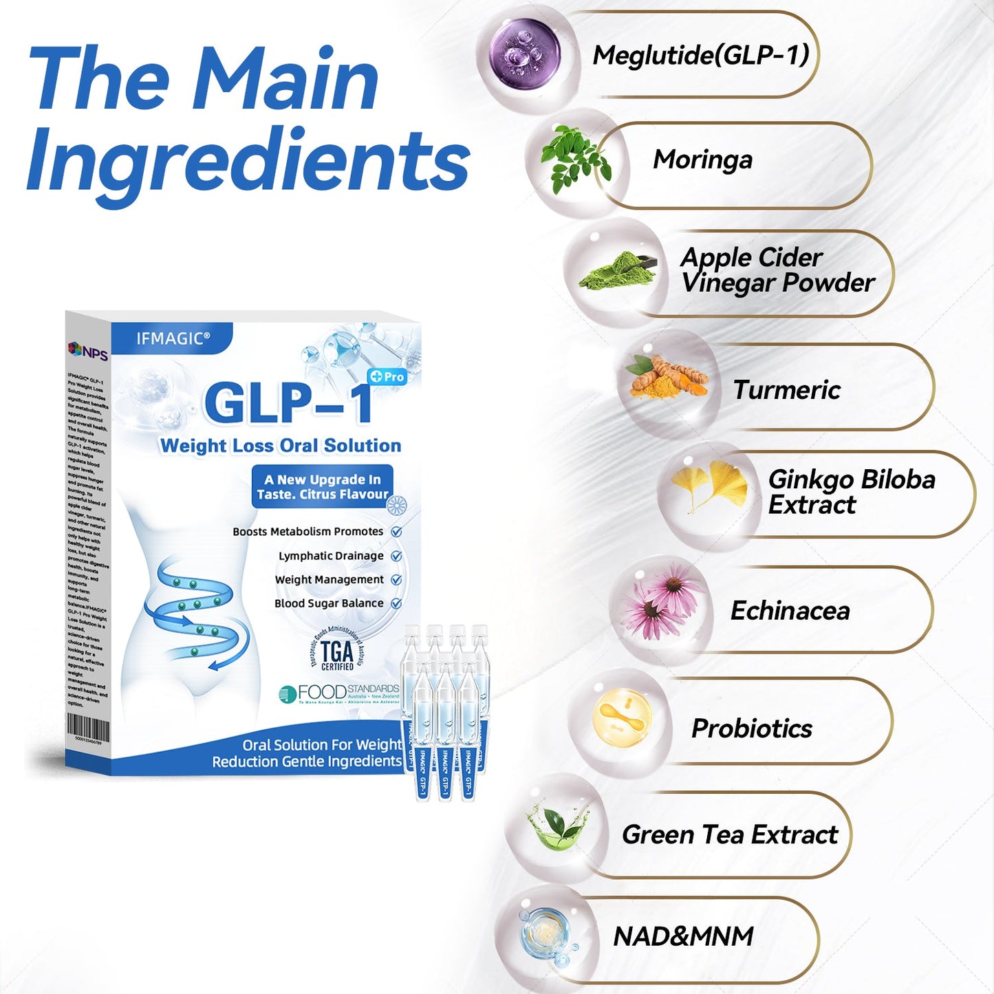𝑂𝑓𝑓𝑖𝑐𝑖𝑎𝑙 𝑆𝑡𝑜𝑟𝑒🇦🇺IFMAGIC® 🥇 GLP-1 Pro Weight Loss Oral Solution 7 days visible effect, no side effects, suitable for all age groups👨‍🔬